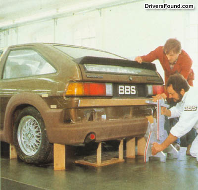 I got the Dutch 1984 BBS brochure The Scirocco pages will end up on the 