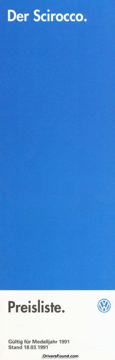 pricelist-german1991a