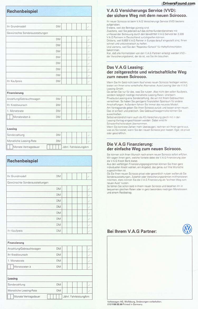 pricelist-german1991d