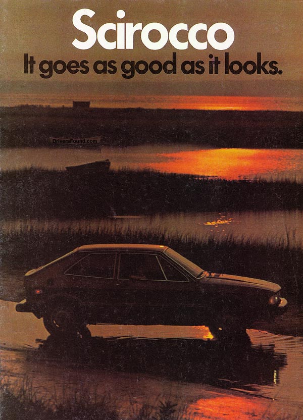 1978 VW Scirocco Brochure