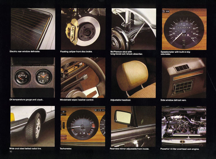1979 VW Scirocco Brochure