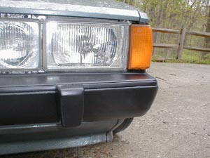 Repaired Scirocco Bumper